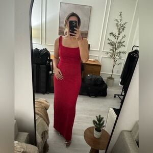 Express Embellished Square Neck Sleeveless
Dress- Used Once Excellent Condition